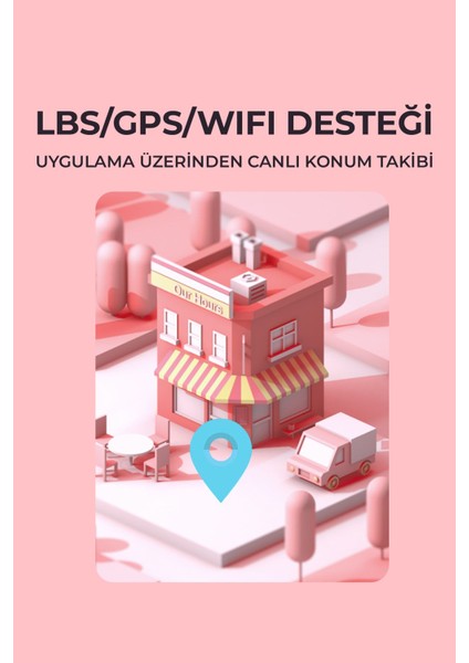 Mavi 4g Çocuk Akıllı Saat, Görüntülü Görüşme ve Güvenli Bağlantı