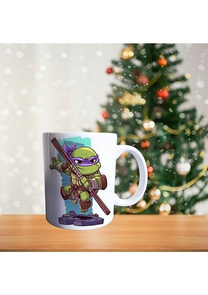Ninja Kaplumbağalar - Ninja Turtles- Rafael - Mikalenjelo - Donatello - Leonardo Porselen Kupa fiyatları