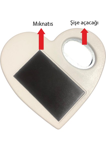 Düğün Nikah Nişan Kına Organizasyonları Için Kişiye Özel Kalp Magnet Açacak modelleri