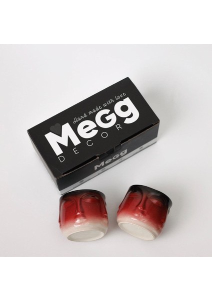 Iki Adet Şık Beyaz Kahve Fincanı Takımı, Zarif ve Kullanışlı Tasarım fırsatları