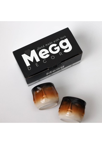 Iki Adet Şık Beyaz Kahve Fincanı Takımı, Zarif ve Kullanışlı Tasarım indirimleri