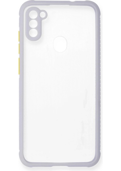 Samsung Galaxy A11 Kılıf Miami Şeffaf Silikon - Lila Svlrs fiyatları