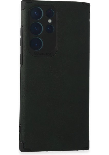 Samsung Galaxy S22 Ultra Kılıf Loop Deri Silikon - Yeşil Svlrs