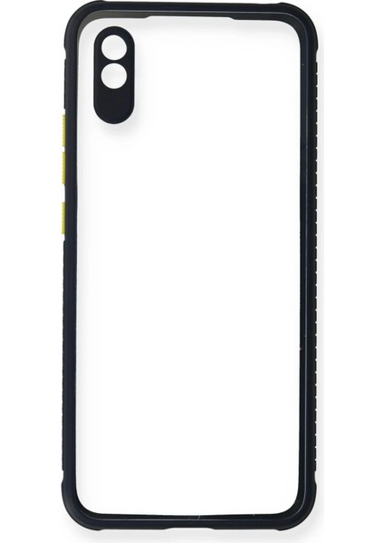Xiaomi Redmi 9A Kılıf Miami Şeffaf Silikon - Lacivert Svlrs fiyatları
