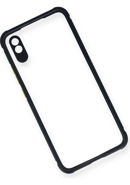 Xiaomi Redmi 9A Kılıf Miami Şeffaf Silikon - Lacivert Svlrs modelleri