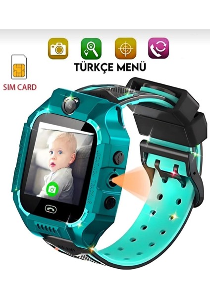 Çocuk Takip Saati, Sim Kartlı, Kamera, Gizli Dinleme, Konum Takibi, Güvenli ve Kullanışlı