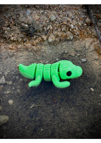 Timsah Oyuncak - Bataklıkların Güçlü Lideri! 🐊🌿✨3d Hareketli Organik Model- Orta Boy indirimleri