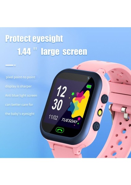 Sim Kartlı Lbs Konum Takipli Çocuk Akıllı Saati, Güvenli ve Eğlenceli Mavi Tasarım modelleri