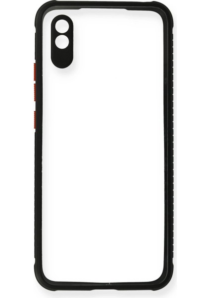 Xiaomi Redmi 9A Kılıf Miami Şeffaf Silikon - Siyah Svlrs fiyatları