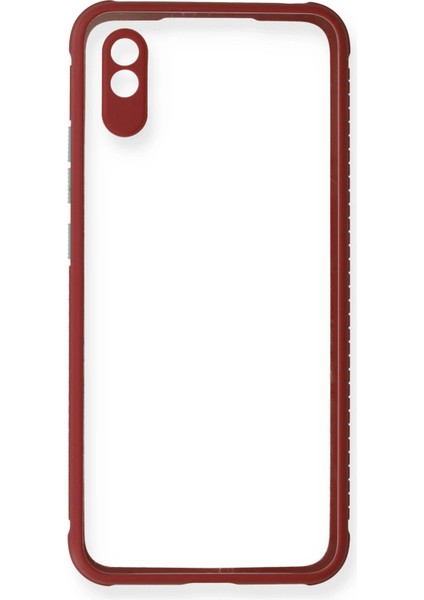 Xiaomi Redmi 9A Kılıf Miami Şeffaf Silikon - Fuşya Svlrs fiyatları