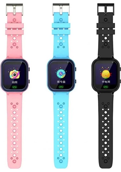 Pembe Akıllı Çocuk Saati, Konum Takip, Sim Kartlı, 2024 Yıl Model fiyatları