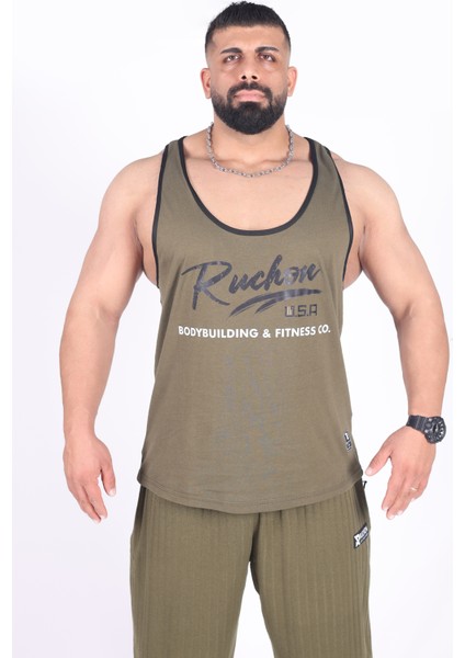Tank Top Athlet - Bb&fc Erkek Rahat Fit Sporcu Atlet - Fitness & Antrenman Giyim - %100 Pamuklu Kumaş