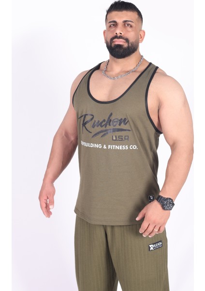 Tank Top Athlet - Bb&fc Erkek Rahat Fit Sporcu Atlet - Fitness & Antrenman Giyim - %100 Pamuklu Kumaş modelleri