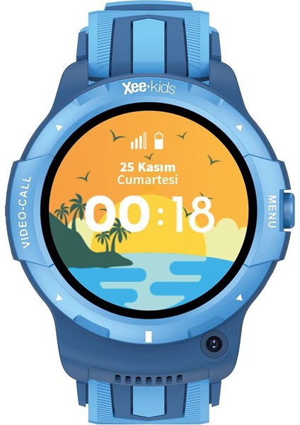 Mavi 11 Sım Kartlı Çocuk Akıllı Saat, Konum ve Görüntülü Konuşma Özellikleri