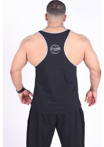 Tank Top Athlet - Bb&fc Erkek Rahat Fit Sporcu Atlet - Fitness & Antrenman Giyim - %100 Pamuklu Kumaş fiyatları