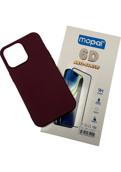 iPhone 13 Pro Bordo Silikon Kılıf Kırılmaz Cam Hediye fiyatları