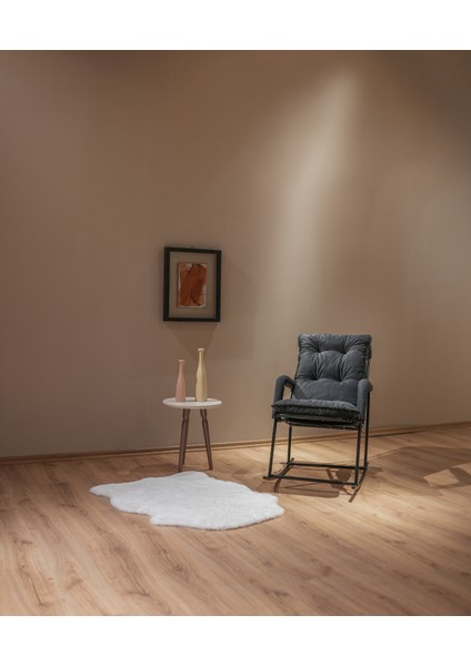 Sallanır Sandalye | Emzirme Koltuğu | Metal Ayaklı Ergonomik ve Konforlu Tasarım