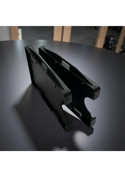 2 Adet Siyah Yatay ve Dikey Çift Hazneli Kart Koruyucu Kimlik Kartı Kabı indirimleri