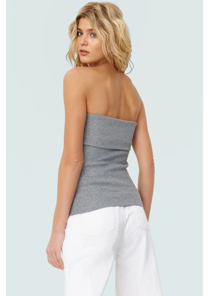 Rahat Yazlık Polyester Bluz Straplez Triko Örme Uzun Ömürlü Modern Stil Konforlu Kesim modelleri