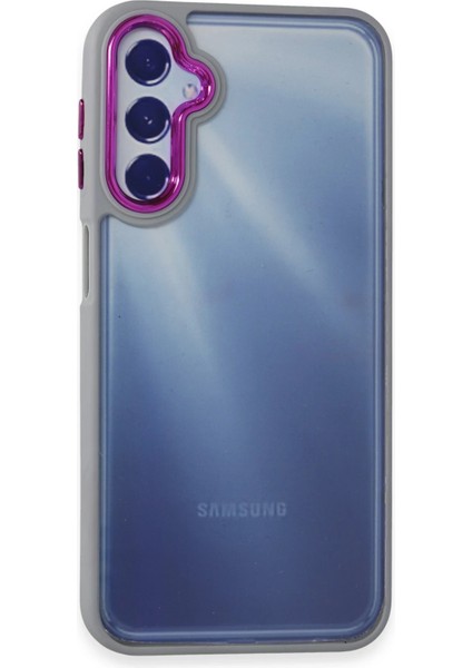Samsung Galaxy A14 4g Kılıf Dora Kapak - Sierra Blue Svlrs