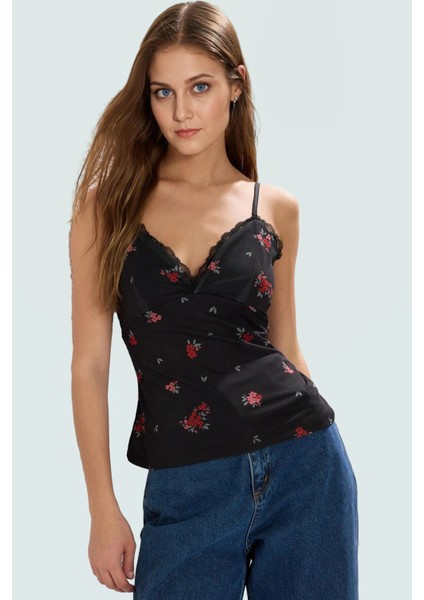 Fitted V Yaka Örme Bluz Şık ve Rahat Yazlık Tasarım Mükemmel Uyum Premium Kalite fiyatları