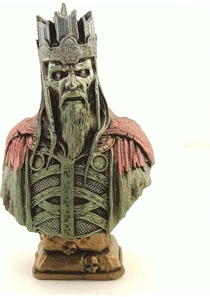Ölüler Kralı Büst Figür – 17 cm (Yüzüklerin Efendisi Temalı) indirimleri