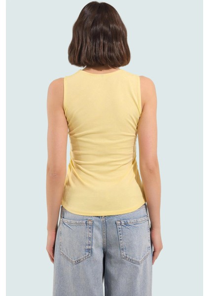 Kadın Yazlık Kolsuz Bluz Pamuklu Rahat Kare Yaka Premium Kalite Modern Stil modelleri