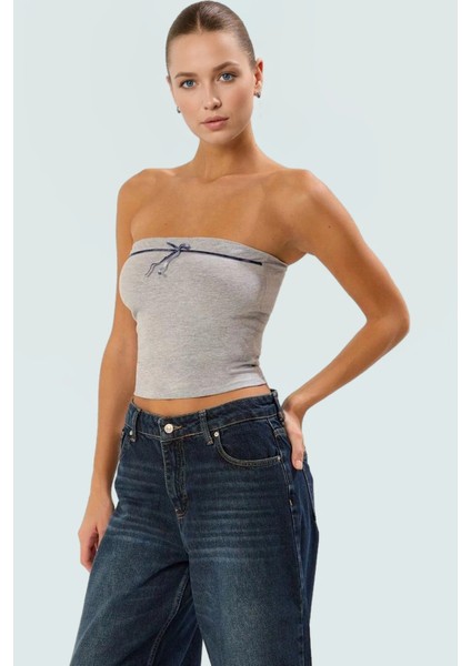 Crop Bluz Pamuklu Rahat Fitted Straplez Yazlık Günlük Kullanım Kaliteli Işçilik fiyatları