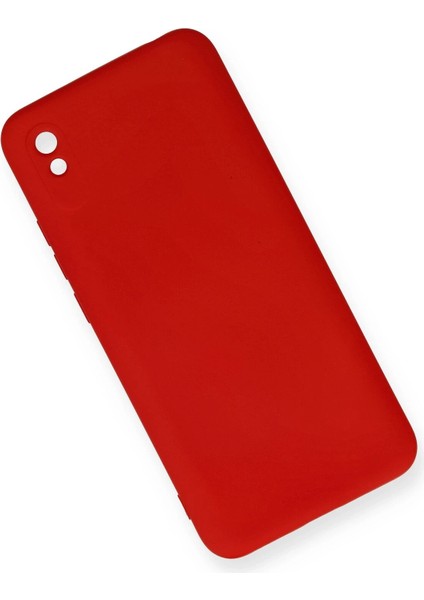 Xiaomi Redmi 9A Kılıf Nano Içi Kadife Silikon - Kırmızı Svlrs fiyatları