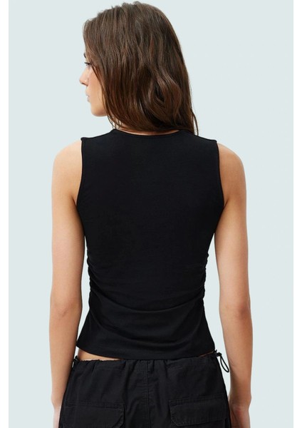 Kadın Yazlık Kolsuz Bluz Pamuklu Rahat Kare Yaka Premium Kalite Modern Stil modelleri
