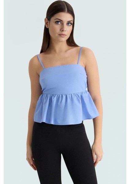 Rahat ve Şık Dacron Crop Bluz Günlük Kombinler Için Görünüm Mükemmel Uyum Trend Tasarım fiyatları