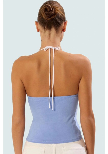 Cool & Comfort Örme Bluz Fitted Kalıp Havuz Yaka Ince Askılı Özenle Seçilmiş modelleri