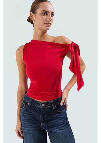 Rahat ve Şık Örme Bluz Regular Boy Fitted Kalıp Polyester Elastan Karışımı Özel Tasarım fiyatları