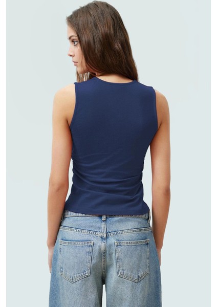 Kadın Yazlık Kolsuz Bluz Pamuklu Rahat Kare Yaka Premium Kalite Modern Stil modelleri