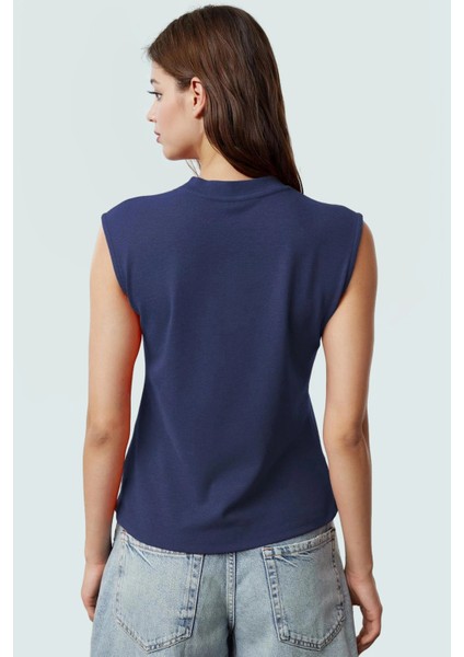 Rahat Yazlık Bluz Viskoz Ribana Bisiklet Yaka Vücuda Oturan Kalıp Şık Görünüm modelleri