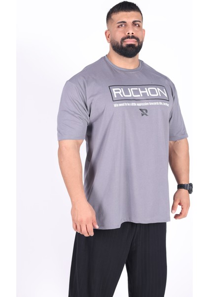 Fitsize - Aggressive Towards Erkek Dar Kesim Sporcu Tişört - Fitness & Antrenman Giyim - %100 Pamuklu Kumaş modelleri