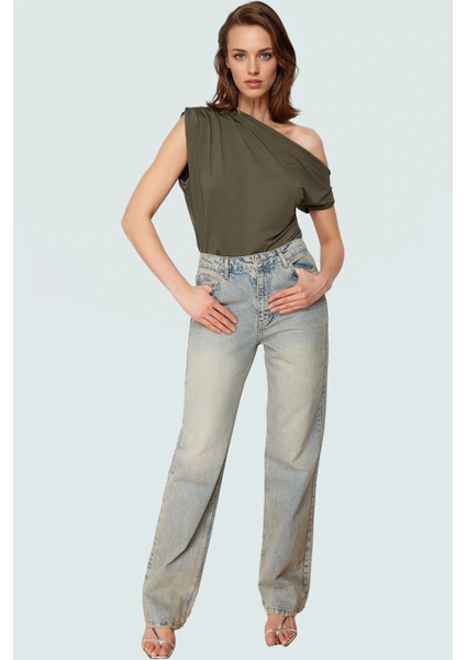 Regular Kalıp Polyester Bluz Yazlık Şıklık Seçkin Malzeme modelleri