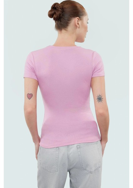 Rahat Günlük Stil Fitted Bluz Vücut Oturan Pamuklu Viskoz Ribana Modern Premium Kalite modelleri