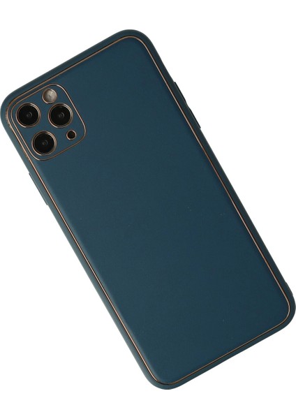 Iphone 11 Pro Kılıf Coco Deri Silikon Kapak - Mavi Svlrs fiyatları