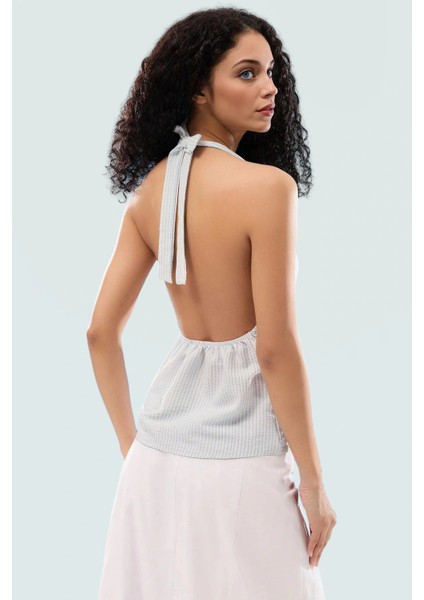 Rahat Kalıp Yazlık Bluz Ekose Polyester Karışımlı Dokuma Şık Görünüm ve modelleri