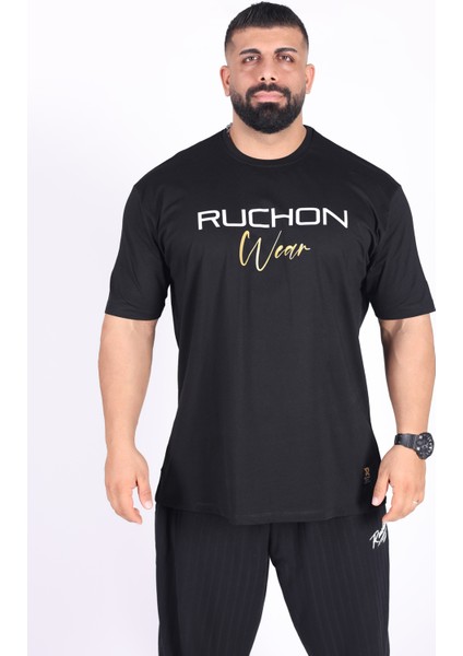 Fitsize - Designed In Usa Erkek Dar Kesim Sporcu Tişört - Fitness & Antrenman Giyim - %100 Pamuklu Kumaş