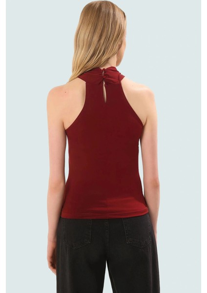 Yazlık Kolsuz Bluz Nefes Alan Sandy Kumaş Fitted Kesim Mükemmel Uyum Seçkin Malzeme modelleri