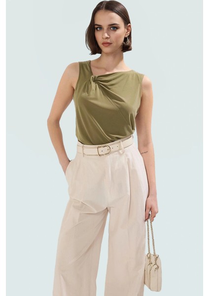 Modal Polyester Bluz Regular Kalıp Asimetrik Yaka Günlük Kullanım Premium Kalite fiyatları