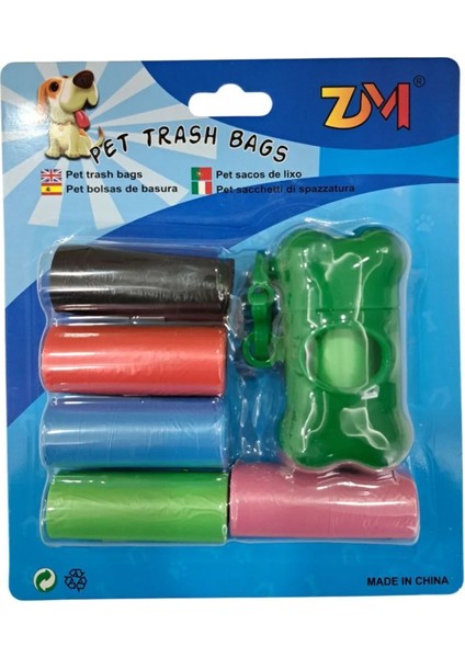 Köpek Dışkı Taşıma Aparatı + 6'lı Yedek Poşet Seti fiyatları