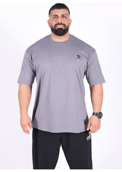 Fitsize - Designed In Usa Erkek Dar Kesim Sporcu Tişört - Fitness & Antrenman Giyim - %100 Pamuklu Kumaş