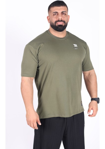 Fitsize - My Limits Erkek Dar Kesim Sporcu Tişört - Fitness & Antrenman Giyim - %100 Pamuklu Kumaş modelleri