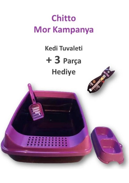 Chittoshop Kedituvalet Mor Setve Paspas fiyatları