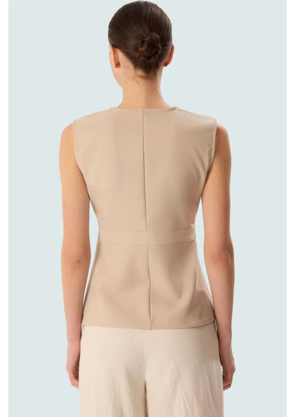 Yazlık Bluz Regular Kalıp Finike Dokuma V Yaka Rahat Kesim Mükemmel Uyum modelleri