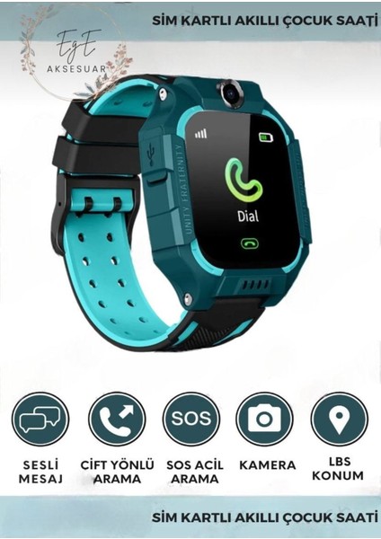 Yeşil Sim Kartlı Çocuk Akıllı Saat, Eğlenceli ve Güvenli Iletişim Için Ideal modelleri