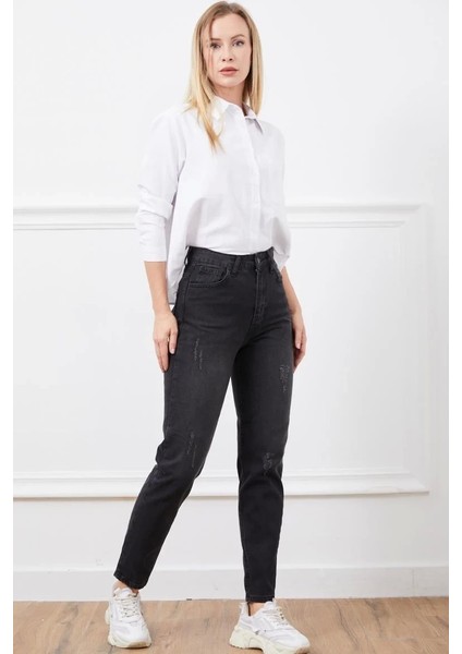 Yüksek Bel Mont Jean Pantolon modelleri